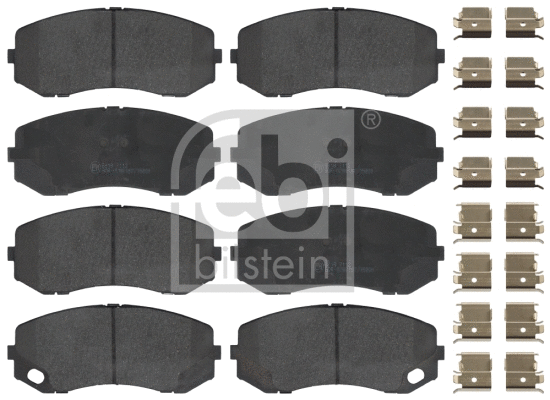 Brake Pad Set, disc brake (16950)