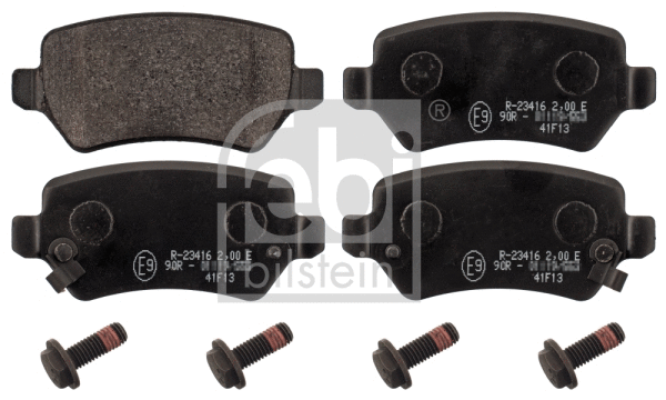 Brake Pad Set, disc brake (116153)