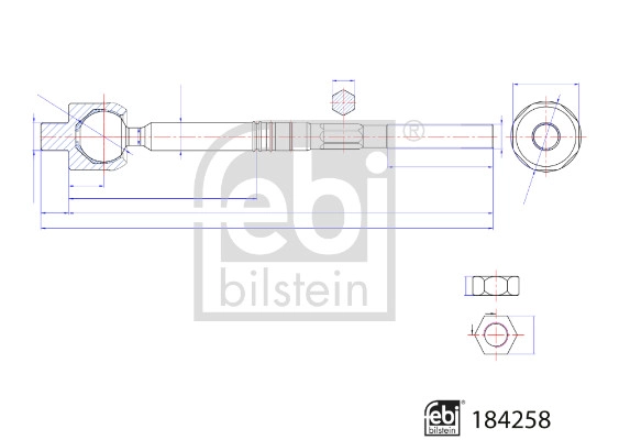 Inner Tie Rod (184258)