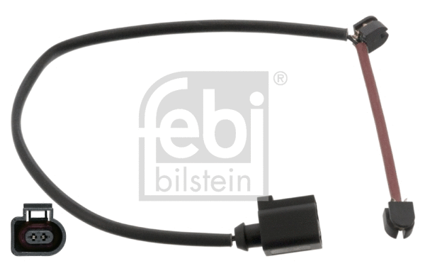 Warning Contact, brake pad wear (47369)