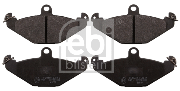 Brake Pad Set, disc brake (116189)
