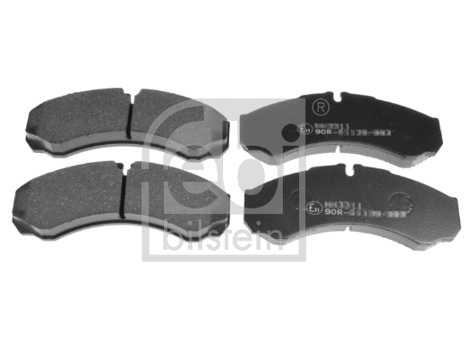 Brake Pad Set, disc brake (16704)