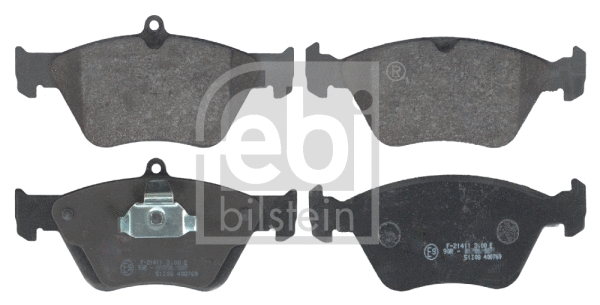 Brake Pad Set, disc brake (16234)