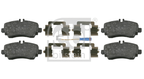 Brake Pad Set, disc brake (16439)