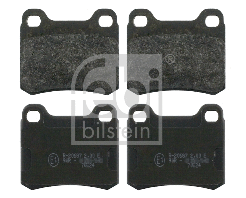 Brake Pad Set, disc brake (16154)
