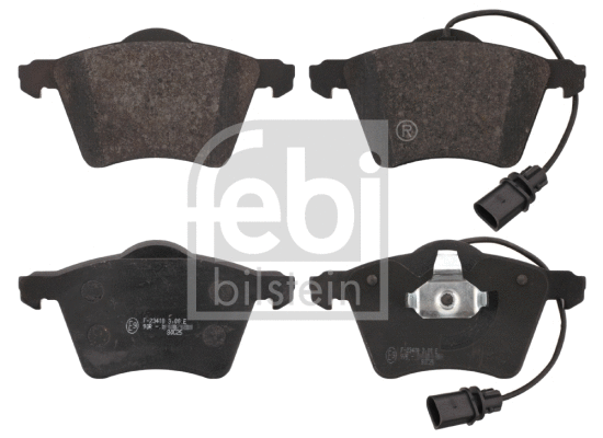 Brake Pad Set, disc brake (16640)