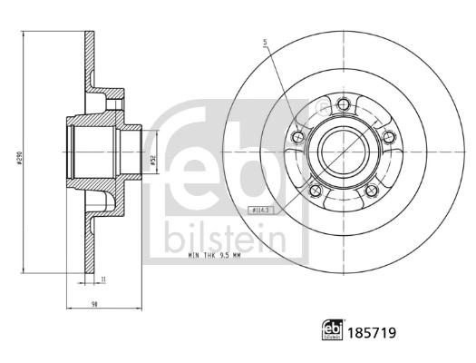 Brake Disc (185719)