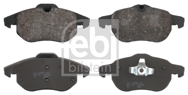 Brake Pad Set, disc brake (16492)