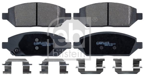 Brake Pad Set, disc brake (16974)
