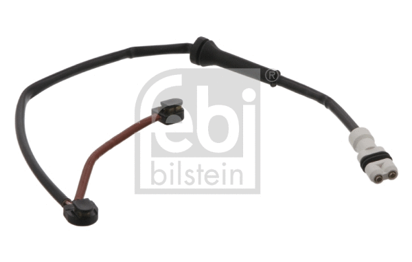 Warning Contact, brake pad wear (33400)