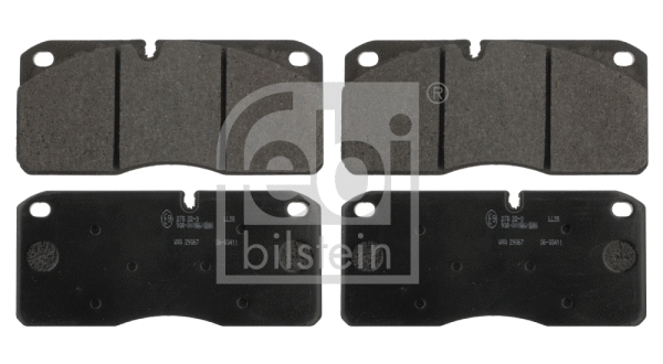Brake Pad Set, disc brake (16595)