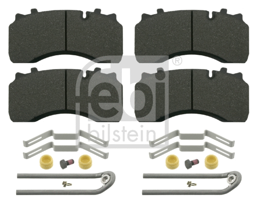 Brake Pad Set, disc brake (16610)