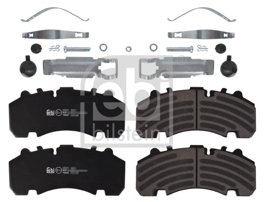 Brake Pad Set, disc brake (16606)