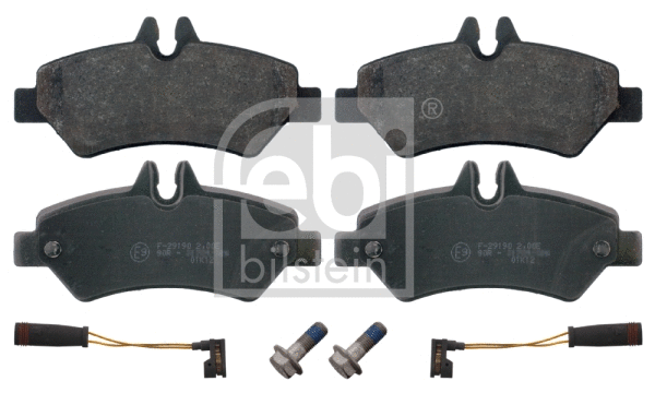 Brake Pad Set, disc brake (16708)