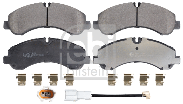 Brake Pad Set, disc brake (16946)
