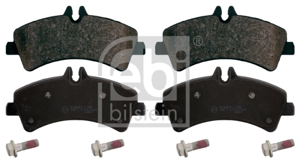 Brake Pad Set, disc brake (16709)