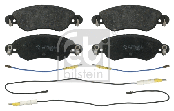 Brake Pad Set, disc brake (16416)
