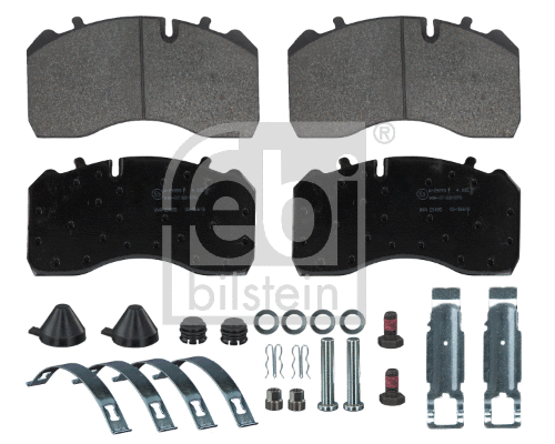 Brake Pad Set, disc brake (16719)