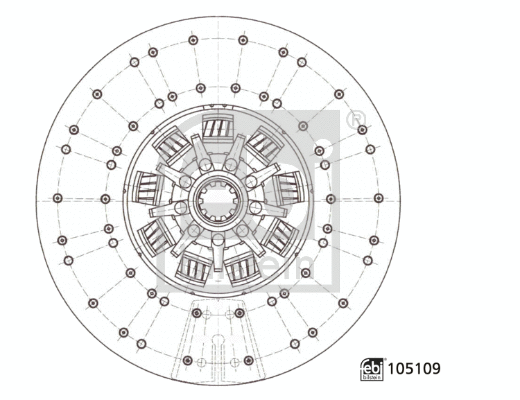 Clutch Disc (105109)
