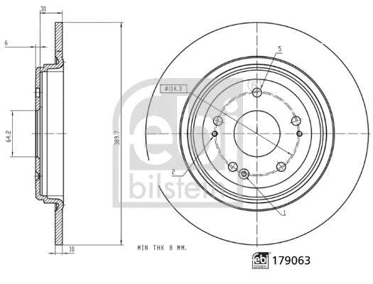 Brake Disc (179063)