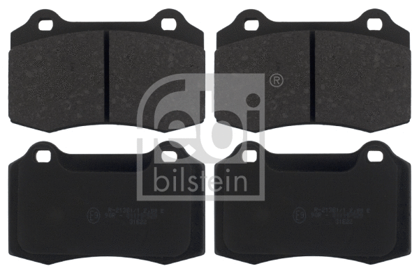 Brake Pad Set, disc brake (16887)