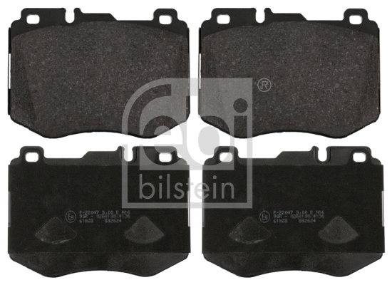 Brake Pad Set, disc brake (16986)