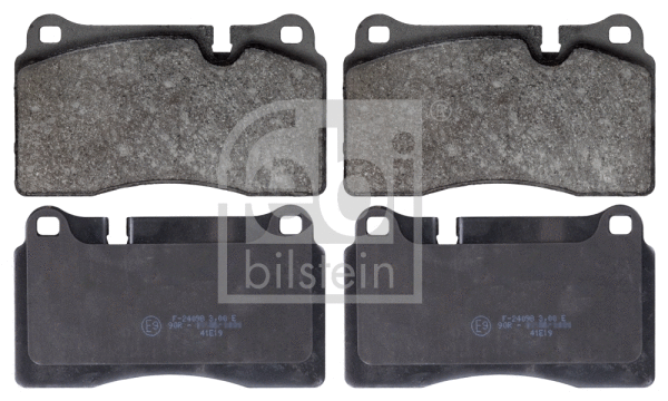 Brake Pad Set, disc brake (116125)
