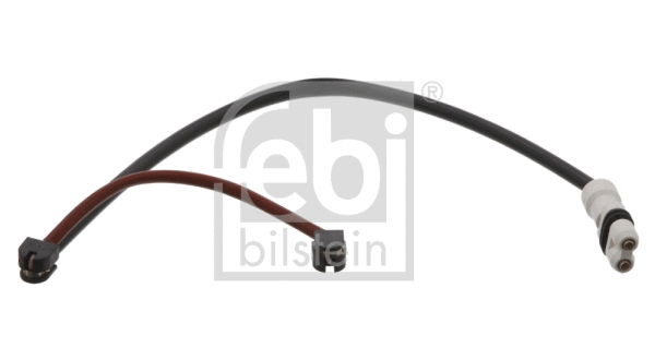 Warning Contact, brake pad wear (33414)