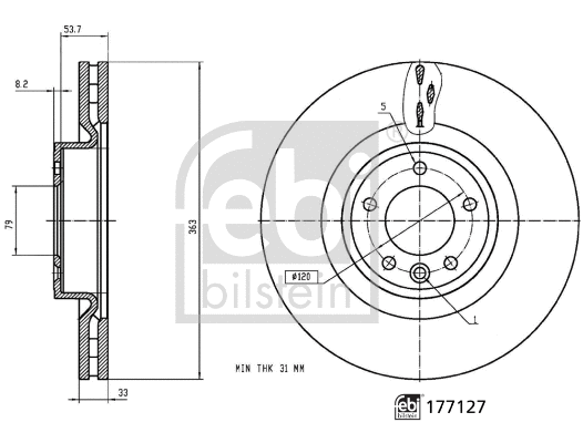 Brake Disc (177127)