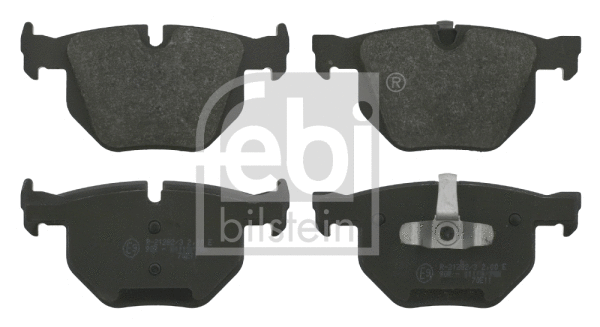 Brake Pad Set, disc brake (16587)