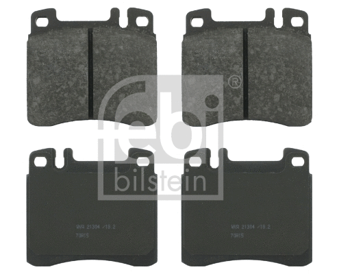 Brake Pad Set, disc brake (16249)