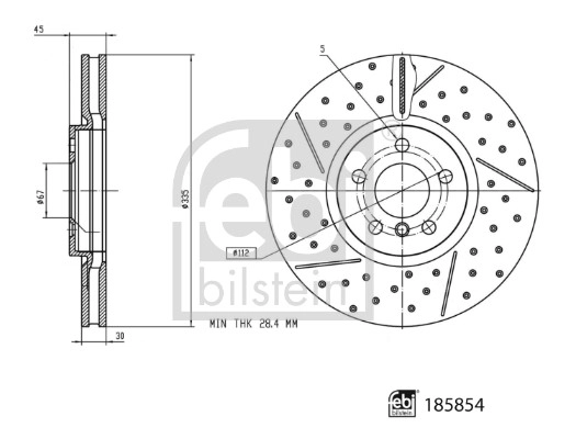 Brake Disc (185854)