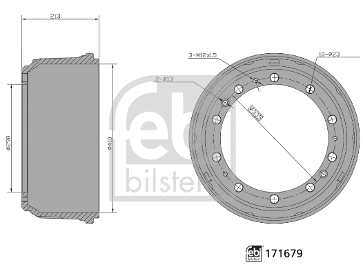 Brake Drum (171679)