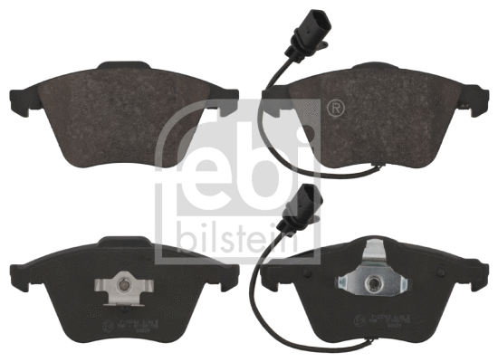 Brake Pad Set, disc brake (16712)