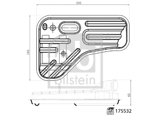 Hydraulic Filter, automatic transmission