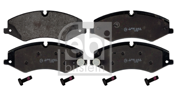 Brake Pad Set, disc brake (116124)