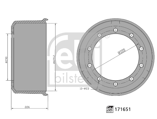 Brake Drum (171651)