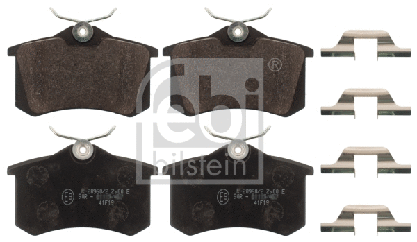 Brake Pad Set, disc brake (116216)
