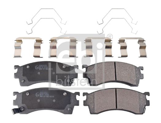 Brake Pad Set, disc brake (16198)