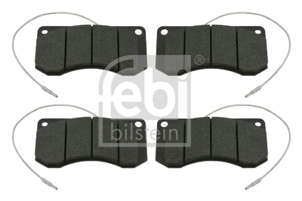 Brake Pad Set, disc brake (16609)