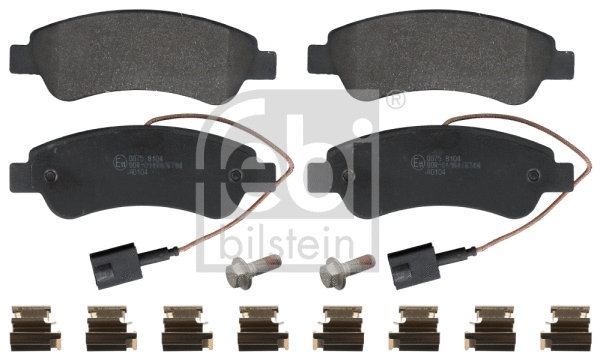 Brake Pad Set, disc brake (16956)
