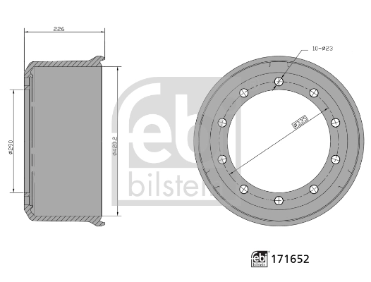 Brake Drum (171652)