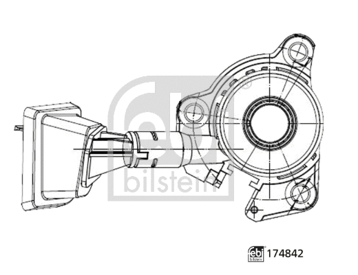 Central Slave Cylinder, clutch (174842)
