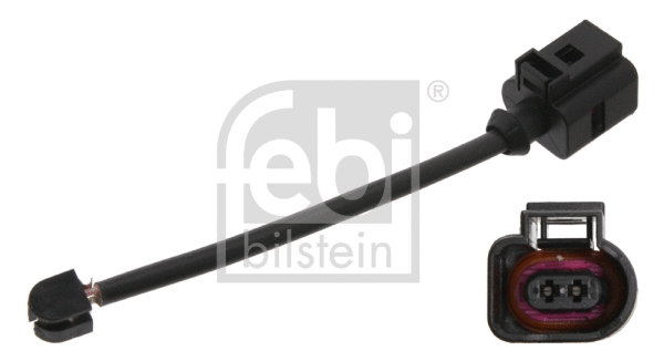 Warning Contact, brake pad wear (34498)