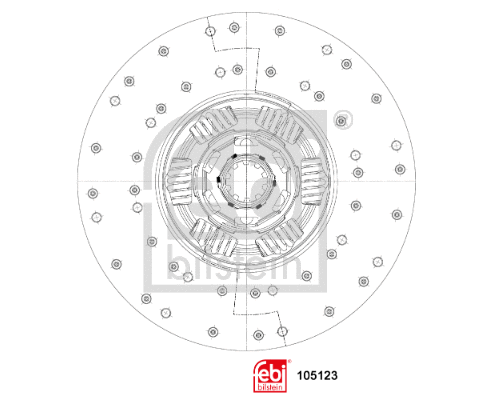 Clutch Disc (105123)