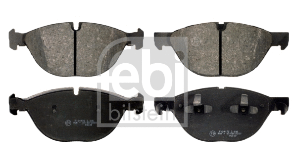 Brake Pad Set, disc brake (16730)