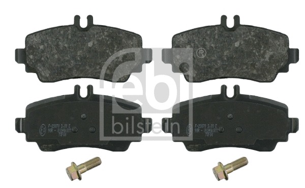 Brake Pad Set, disc brake (16373)