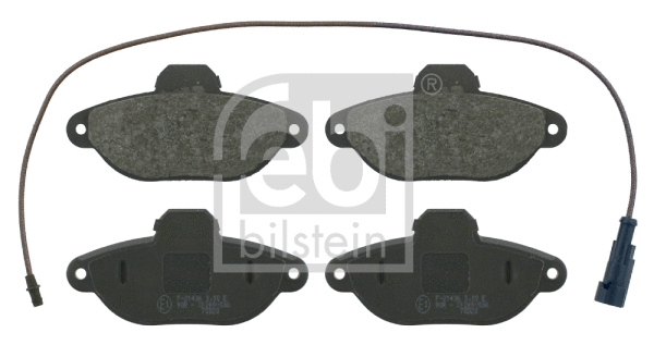 Brake Pad Set, disc brake (16084)