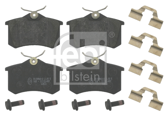 Brake Pad Set, disc brake (16527)