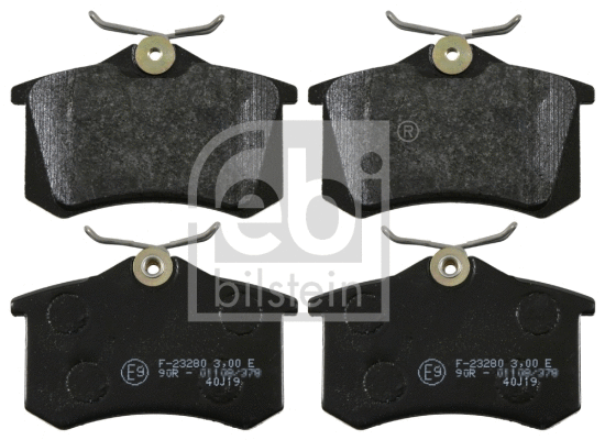 Brake Pad Set, disc brake (16457)